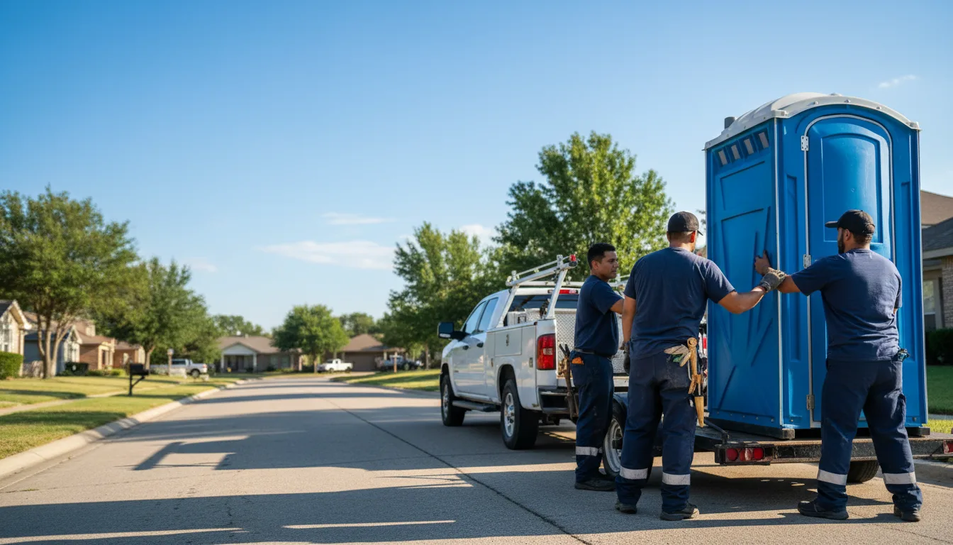 Portable Toilet Rental in Donner, LA near me